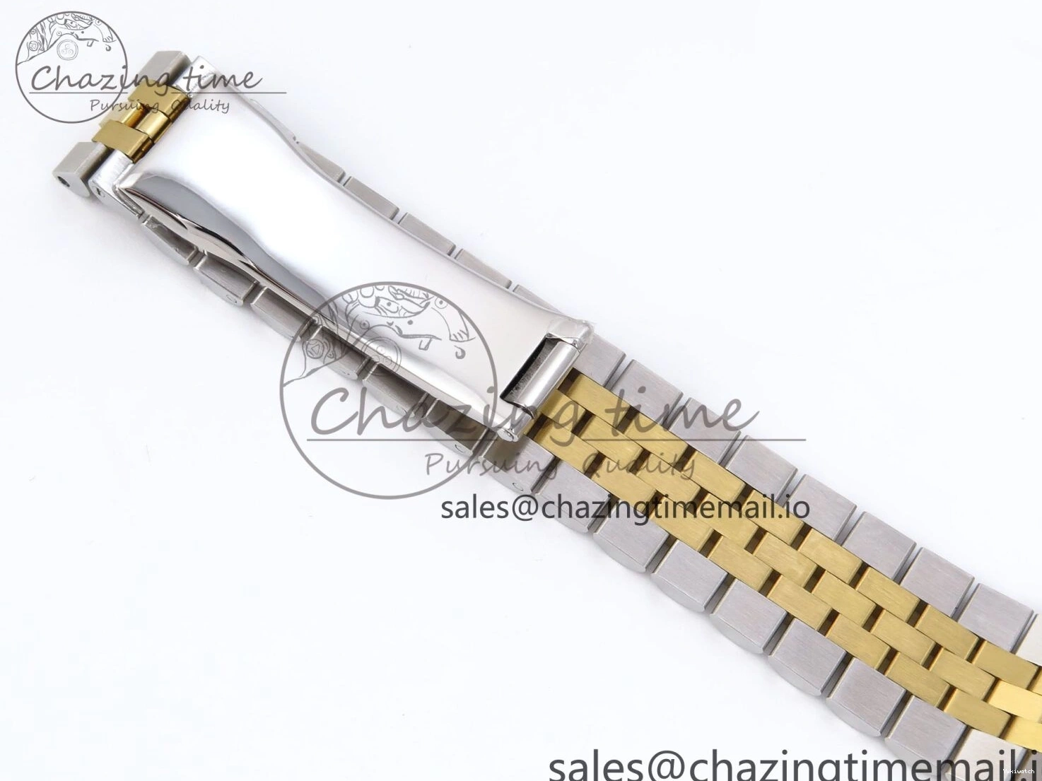 on SS YG DateJust 904L Steel Roman Jubilee Edition Diamonds HZ2236 Bracelet JARF 278383RBR Dial 1:1 Gray Best 31 0404